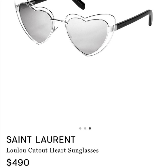 YSL LouLou cutout heart glasses - Picture 2 of 8